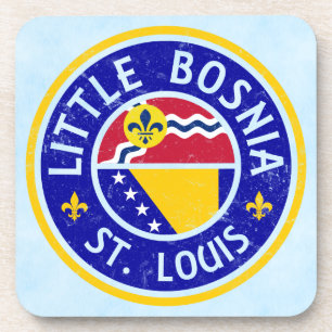 Little Bosnië Bosnian American Onderzetters