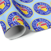 Little Bosnië St. Louis Gift Wrap Cadeaupapier (Rol Hoek)