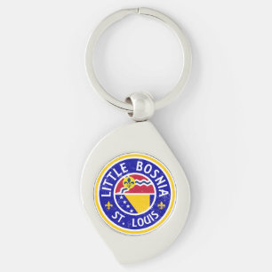 Little Bosnië St. Louis Keyring Sleutelhanger