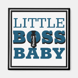 Little Boss Baby Persoonlijk Magneet