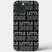 LITTLE BOSS Hoesje-Mate iPhone CASE (Achterkant)