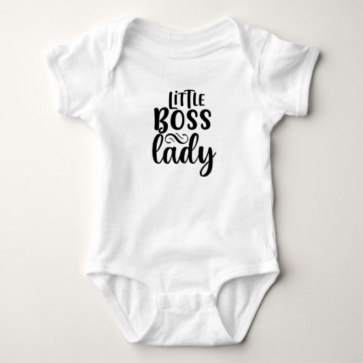 Little Boss Lady Bodysuit one-Pineersels (Voorkant)