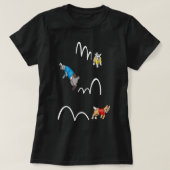 Little Bouncing Baby Goats T-shirt (Design voorkant)