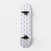 Little Bow Blue Skateboard (Voorkant)