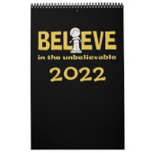 Little Boy as the "I" in Believe 2022 Calendar Kalender (Hoes)