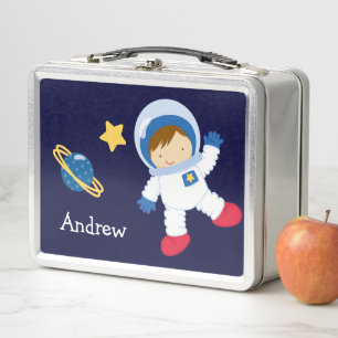 Little Boy Astronaut Lunch Box
