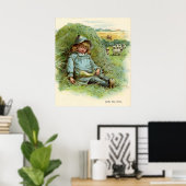 Little Boy Blue Nursery Rhyme Poster (Thuiskantoor)