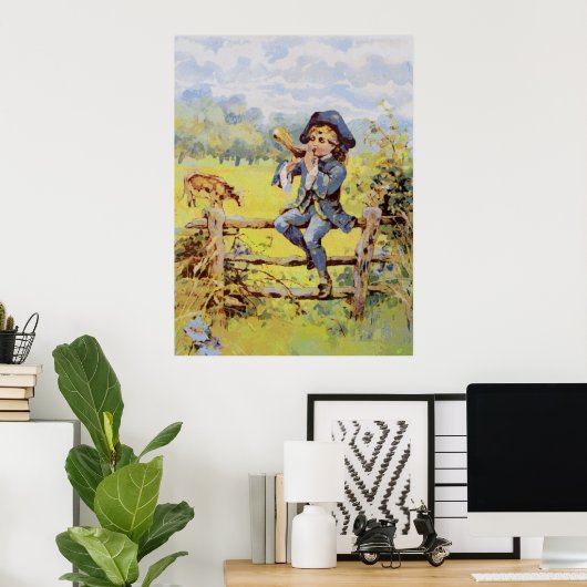 Little Boy Blue Poster (Thuiskantoor)