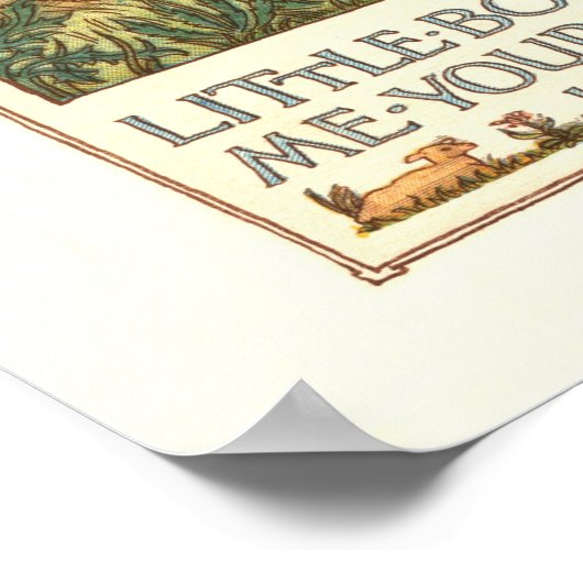 "Little Boy Blue" Poster (Hoek)