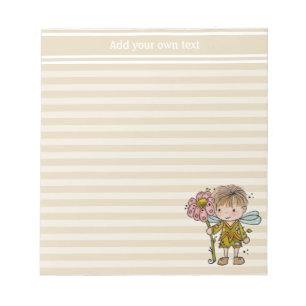 Little Boy Fairy Personalized Notitieblok
