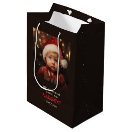 Little Boy Naughty List Leuke Kerst Medium Cadeauzakje