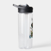 Little Boy Vist Cartoon gepersonaliseerd Waterfles (Rechts)