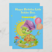 Little Boys Gepersonaliseerde Verjaardag Kaart (Voorkant / Achterkant)