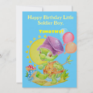 Little Boys Gepersonaliseerde Verjaardag Kaart
