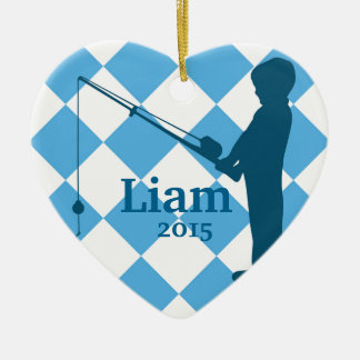 Little Boys Gone Gevist Keramisch Ornament