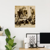 Little Boys Orchestra -  Stereoview Poster (Thuiskantoor)