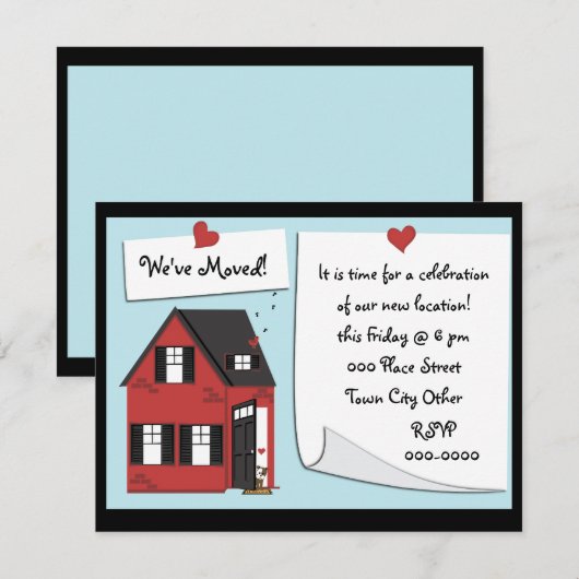 Little Brick House Kaart (Voorkant / Achterkant)