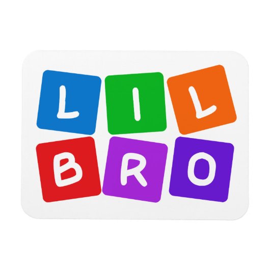 Little Bro magnet Magneet (Horizontaal)