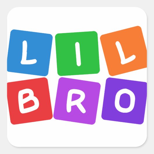 Little Bro stickers (Voorkant)