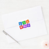 Little Bro stickers (Envelop)