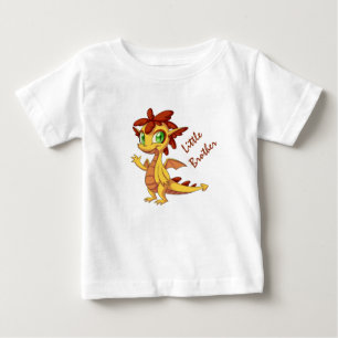 Little Brother Baby Fine Jersey T-Shirt/Dragon