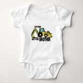 Little Brother Backhoe Romper (Voorkant)