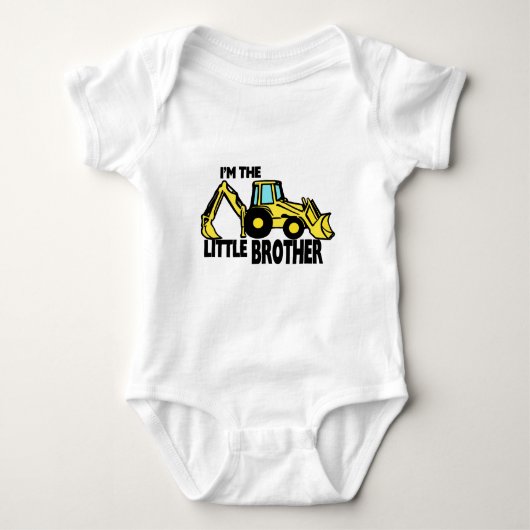 Little Brother Backhoe Romper (Voorkant)