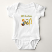 Little Brother Backhoe Romper (Voorkant)