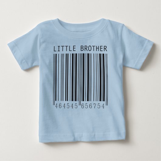Little Brother Barcode T-shirt (Voorkant)