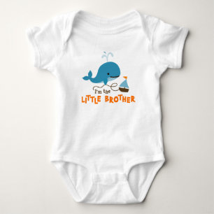 Little Brother beroemd gemaakt door Mod Whale Romper