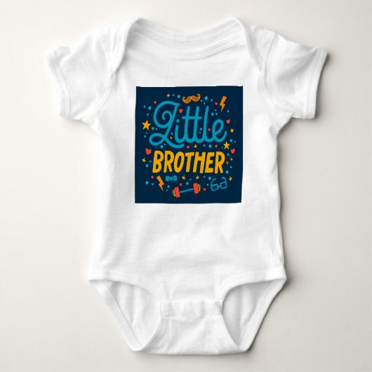 Little Brother - Big Brother Set Romper (Voorkant)