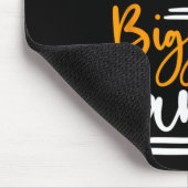 Little Brother Biggest Fan Bysketbyll Muismat (Hoek)