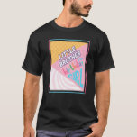 Little Brother Birthday Girl Ice Cream Theme Match T-shirt<br><div class="desc">Kleine broeder-geboorte-meisje-ijsklok-thema's die overeenkomen met familie.</div>