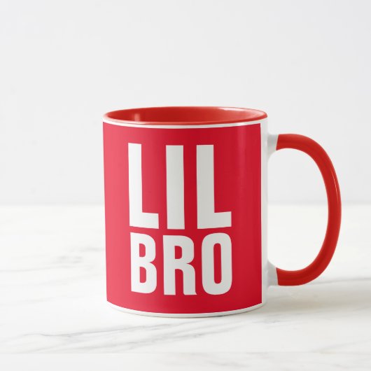 LITTLE BROTHER BRO COFFEE MUGS MOK (Rechts)
