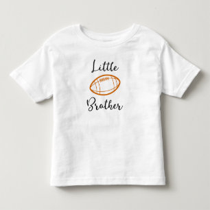 Little Brother ~ Brother Design Football Kinder Shirts