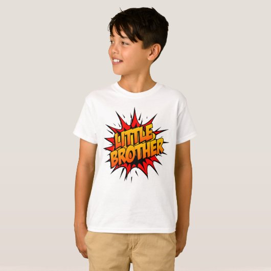 Little Brother Comic Book T-shirt (Voorkant volledig)