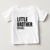 Little Brother Custom Baby T-Shirt (Voorkant)