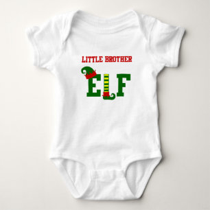 LITTLE BROTHER ELF ROMPER