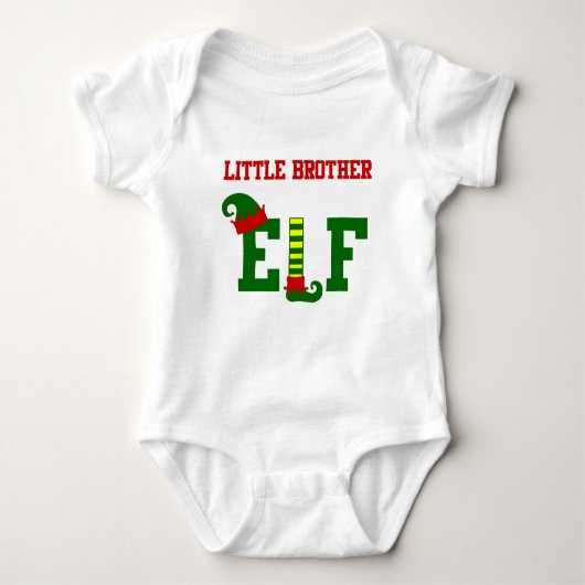 LITTLE BROTHER ELF ROMPER (Voorkant)