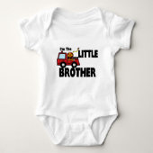 Little Brother Fire Truck Romper (Voorkant)