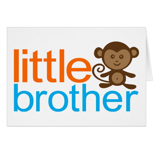 Little Brother Monkey (Voorkant Horizontaal)