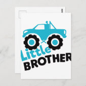 Little Brother Monster Truck Briefkaart (Voorkant / Achterkant)