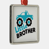 Little Brother Monster Truck Metalen Ornament (Rechts)