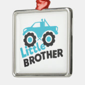 Little Brother Monster Truck Metalen Ornament (Links)