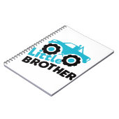 Little Brother Monster Truck Notitieboek (Linkerzijde)