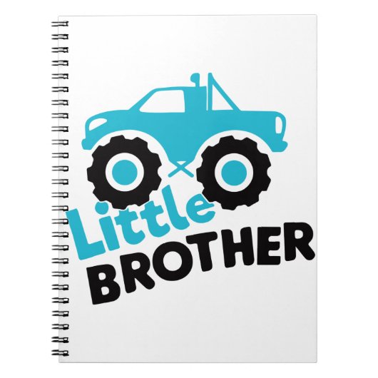 Little Brother Monster Truck Notitieboek (Voorkant)