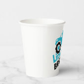 Little Brother Monster Truck Papieren Bekers (Rechts)