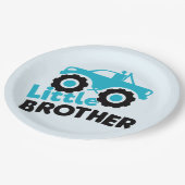 Little Brother Monster Truck Papieren Bordje (Gekanteld)