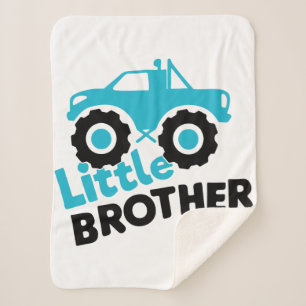 Little Brother Monster Truck Sherpa Deken