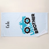 Little Brother Monster Truck Strandlaken (Voorkant)